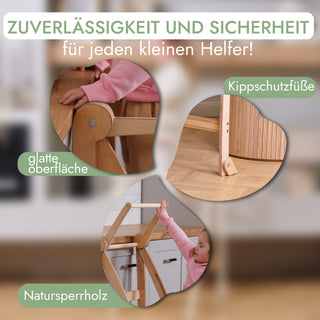 Goodevas® Kids Helper – Der multifunktionale Lernturm für kleine Entdecker – Bild 6