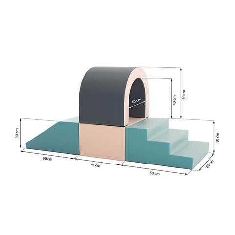 Iglu® Tunnel Soft-Play-Spielset